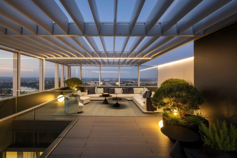 Penthouse im Marina Tower – Frech Interior Design